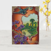 お誕生日おめでとうございます カード (黄色い花)