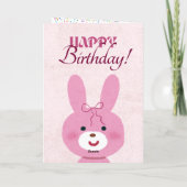 お誕生日おめでとうございます カード (裏面)