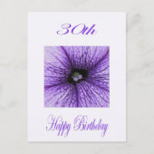 お誕生日おめでとうございます ポストカード (正面)