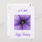 お誕生日おめでとうございます ポストカード (正面/裏面)