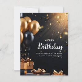 お誕生日おめでとうございます  ポストカード