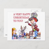 お誕生日おめでとうございます！ ポストカード (正面/裏面)