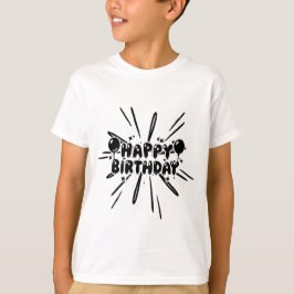 お誕生日おめでとうございます Tシャツ