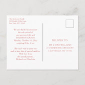 お誕生日おめでとうはがき |ラブバグ 案内ポストカード (裏面)