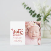 お誕生日おめでとうはがき |ラブバグ 案内ポストカード (スタンド正面)