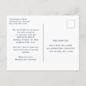 お誕生日おめでとうはがき |リッ疑問に思トル 案内ポストカード (裏面)