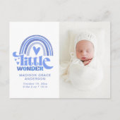 お誕生日おめでとうはがき |リッ疑問に思トル 案内ポストカード (正面)