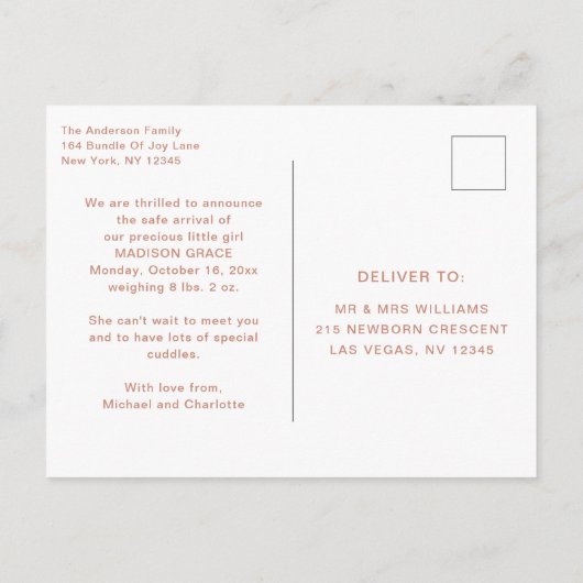 お誕生日おめでとうはがき |リッ疑問に思トル 案内ポストカード (裏面)