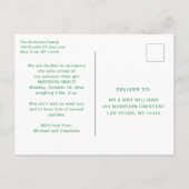 お誕生日おめでとうはがき |リッ疑問に思トル 案内ポストカード (裏面)