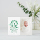 お誕生日おめでとうはがき |リッ疑問に思トル 案内ポストカード (スタンド正面)