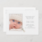 お誕生日おめでとうはがき 案内ポストカード (正面/裏面)