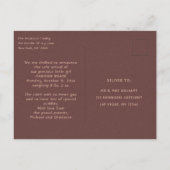 お誕生日おめでとうはがき | Happy Soul 案内ポストカード (裏面)