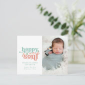 お誕生日おめでとうはがき | Happy Soul 案内ポストカード (スタンド正面)