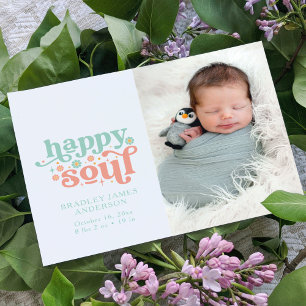 お誕生日おめでとうはがき   Happy Soul 案内ポストカード