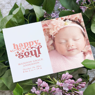 お誕生日おめでとうはがき   Happy Soul 案内ポストカード