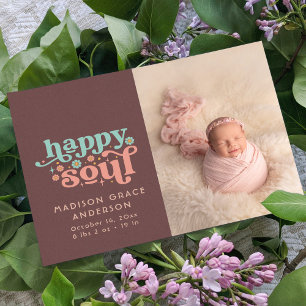 お誕生日おめでとうはがき   Happy Soul 案内ポストカード