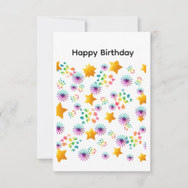 お誕生日おめでとうカード カード