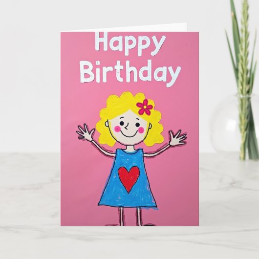 お誕生日おめでとうカード カード (正面)