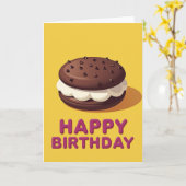 お誕生日おめでとうカード カード (黄色い花)