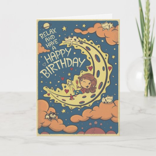 お誕生日おめでとうカード カード (正面)