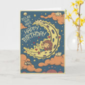 お誕生日おめでとうカード カード (黄色い花)