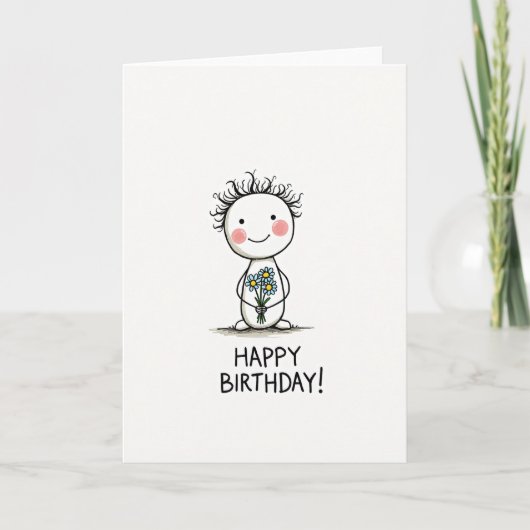 お誕生日おめでとうキャラクターカード カード (正面)