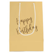 お誕生日おめでとうチキン ミディアムペーパーバッグ (裏面)