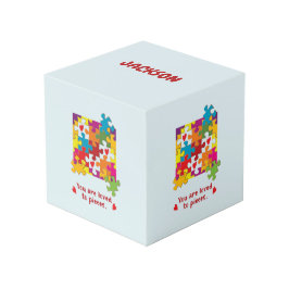 お誕生日おめでとうパズル Love to Pieces フォトキューブ