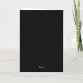お誕生日おめでとうパパ 強い 賢い 優しい ずっと カード (裏面)