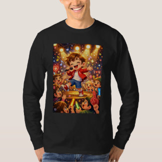 お誕生日おめでとうパーティーのテーマ Tシャツ