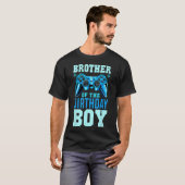 お誕生日おめでとうボーイの兄のゲーマーおそろコーデ Tシャツ (正面フル)