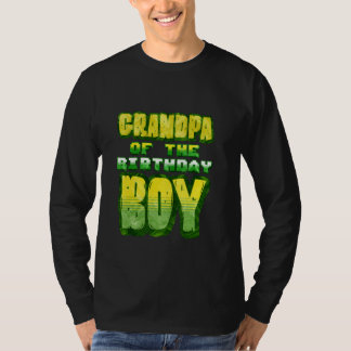 お誕生日おめでとうボーイ ピクセルナンバー ビデオゲーム Tシャツ