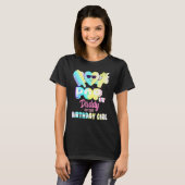 お誕生日おめでとうポップイット女子 誕生日お父さん 面白い Tシャツ (正面フル)