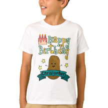 お誕生日おめでとうポテト パーソナライズデザイン