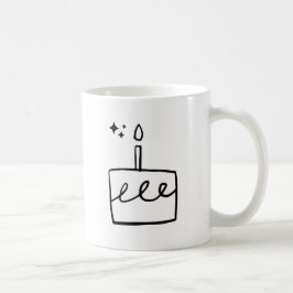 お誕生日おめでとうマママグ - かわいい猫の誕生日コーヒーマグ コーヒーマグカップ