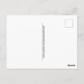 お誕生日おめでとう子馬 ポストカード (裏面)