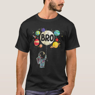 お誕生日おめでとう宇宙飛行士 1st Bi 兄 Tシャツ