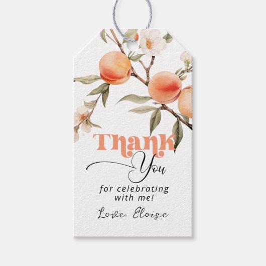 お誕生日おめでとう感謝していか ギフトタグ (正面)