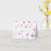 お誕生日おめでとう日本の歳 カード (黄色い花)