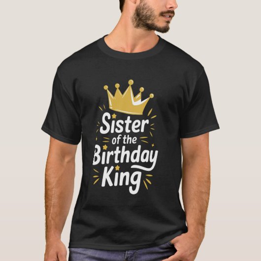 お誕生日おめでとう王様の姉妹 Tシャツ (正面)
