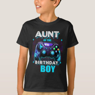 お誕生日おめでとう甥っ子おばさん お揃い ファミリーゲーム Tシャツ