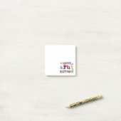 お誕生日おめでとう７歳。７歳。 ポストイット (デスク上)