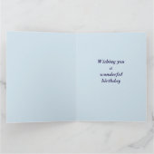 お誕生日おめでとう８０歳 カード (内部)