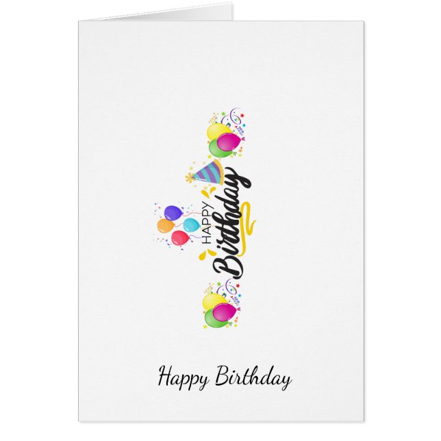 お誕生日おめでとう (正面)