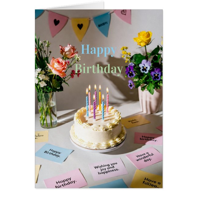 お誕生日おめでとう (正面)