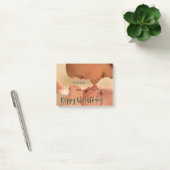 お誕生日おめでとう1歳 赤ちゃん ママ 黒 黄色 ポストイット (オフィス)