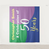 お誕生日おめでとう50周年記念タペストリー タペストリー (正面)