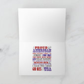 お誕生日おめでとう7月4日 カード (内部)