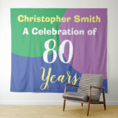 お誕生日おめでとう80周年記念タペストリー タペストリー (インサイチュ(横))