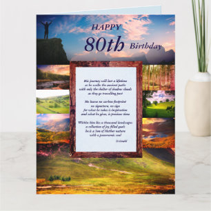 お誕生日おめでとう80歳 カード